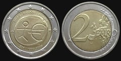 2 euro (10 Aniversario de la Unión Económica Monetaria)
