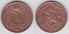 2 centimes (Alberto der belgen)