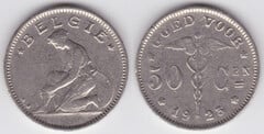 50 centimes (Alberto I - België)