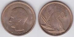 20 francs (Balduino I -België)