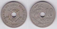 10 centimes (Leopoldo II - Belgique)