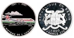 1.000 francs CFA (Historia de la Aviación)