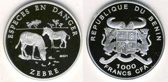 1.000 francs CFA (Cebras)