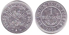 1 boliviano