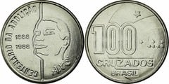 100 cruzados (Centenario de la Abolición de la Esclavitud-Hombre)