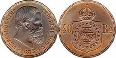 40 réis (Pedro II)