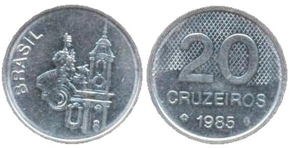 20 cruzeiros (Iglesia S. Francisco de Asis)