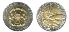 50 francs CFA (Tortuga Marina)