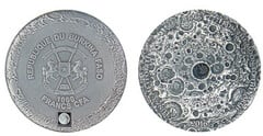 1000 francs CFA (Meteorito lunar NWA 10546)