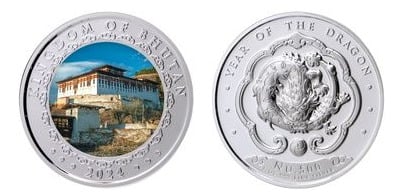500 ngultrum (Año del Dragón)
