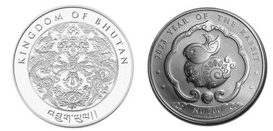200 ngultrums (Año del Conejo)