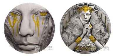 2000 francs CFA (Freyia Diosa del Oro)