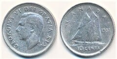 10 cents (George VI)