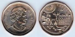 1 dollar (Centenario de los Parques de Canadá 1911-2011)