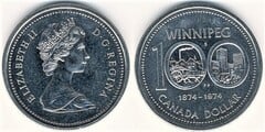 1 dollar (100 Aniversario de Winnipeg)