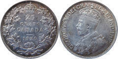 25 cents (George V)