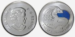 25 cents (Orca - Coloreada)