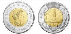 2 dollars (Centenario de la Batalla de Vimy)