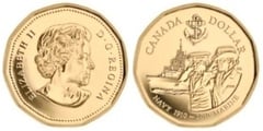 1 dollar (Centenario de la Real Armada Canadiense)