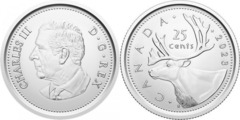 25 cents (Carlos III)