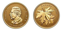 100 dollars (Hojas de arce relucientes)