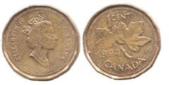 1 cent (Elizabeth II)