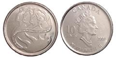 10 cents (Año Internacional de los Voluntarios)