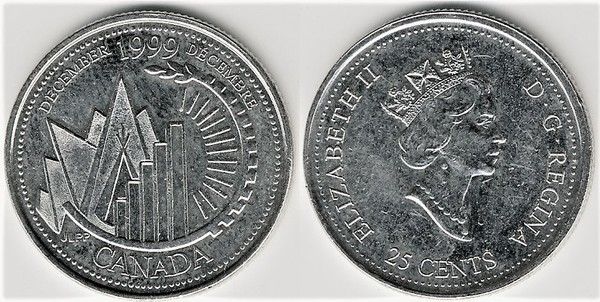 25 cents (Nuevo Milenio-Diciembre)
