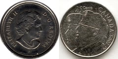 25 cents (Year of the Veteran in Canada)