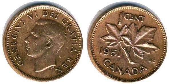 1 cent (George VI)