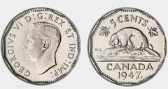 5 cents (George VI)