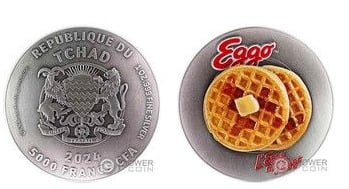 5000 francs CFA (Gofres marca Eggo)