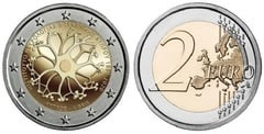 2 euro (30 años del Instituto de Neurología y Genética de Chipre)