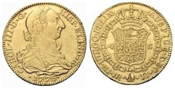 4 escudos (Periodo Colonial)