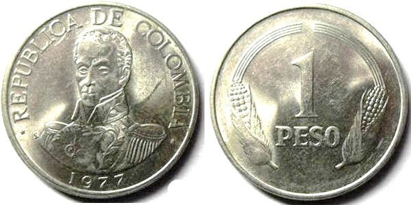 1 peso (Simón Bolívar)