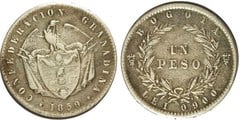 1 peso (Confederación Granadina)