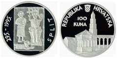 100 kuna (1.700 Aniversario de la Ciudad de Split)