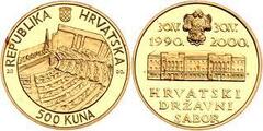 500 kuna (10 Aniversario del Parlamento)