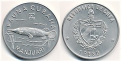 1 peso (Fauna Cubana-Manjuari)