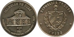 1 peso (Iglesias de Cuba - Parroquial Mayor de Trinidad)