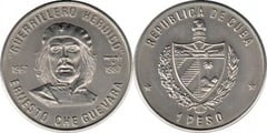 1 peso (20 Aniversario desaparación Ernesto Che Guevara)