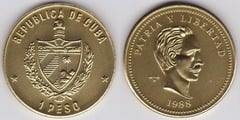 1 peso (José Martí - Patria y Libertad)