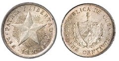 10 centavos (KM# A12)