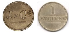 1 stuiver  (Jesurun & Co.)