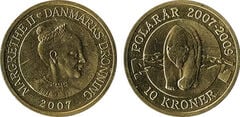 10 kroner (Año Polar Internacional - Oso Polar)