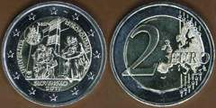 2 euro (550 Aniversario de la Universidad Istropolitana)