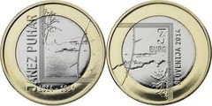 3 euro (200 Aniversario del Nacimiento de Janez Puhar)