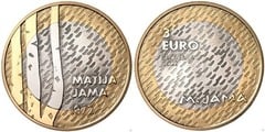 3 euro (150 Aniversario del Nacimiento de Matija Jama)