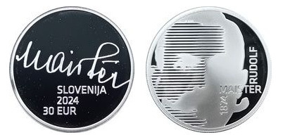 30 euro (150 aniversario del nacimiento de Rudolf Maister)