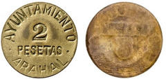 2 pesetas  (Arahal)